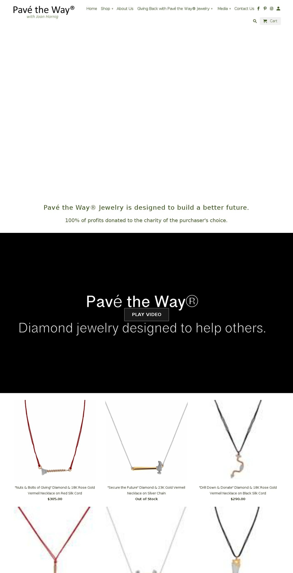 pave-the-way.com shopify website screenshot