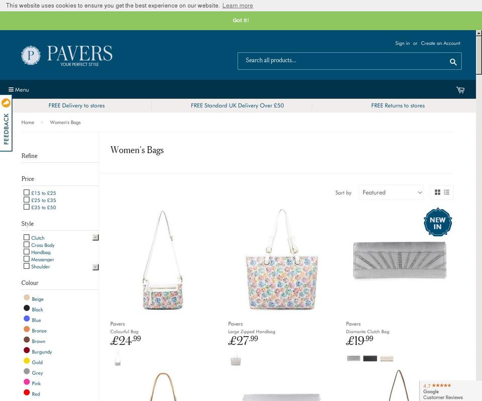 Pavers 21\/3 after 20 Shopify theme site example pavers-bags.com