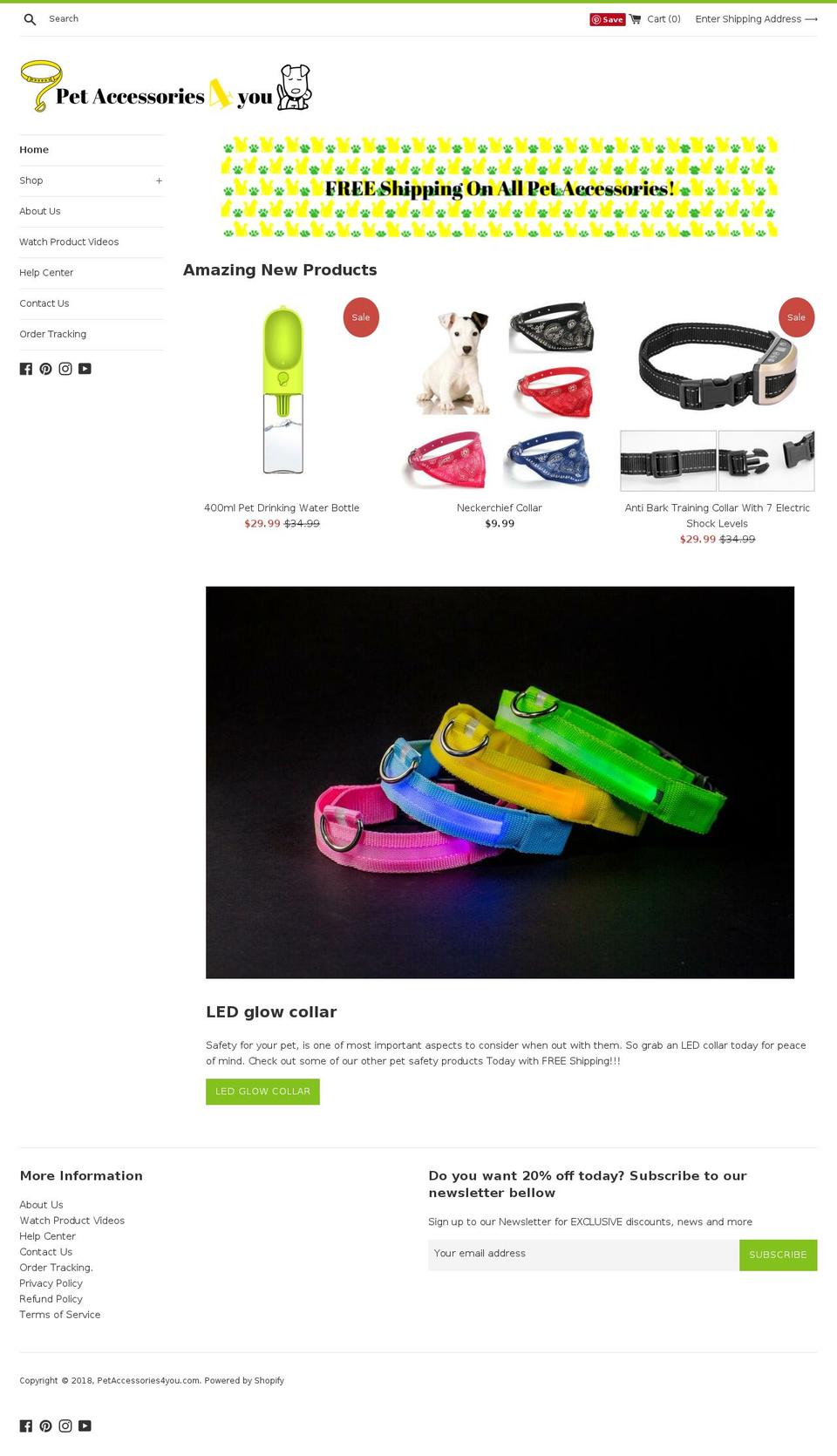 pawfuzz.com — Shopify storefront screenshot