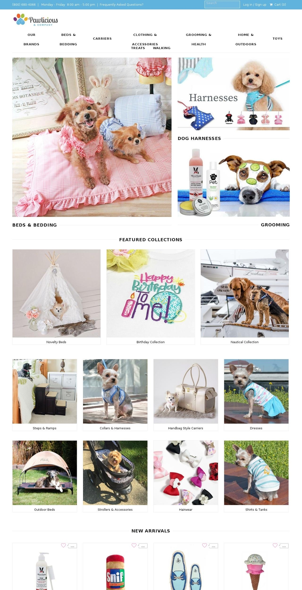 pawlicious.com shopify website screenshot