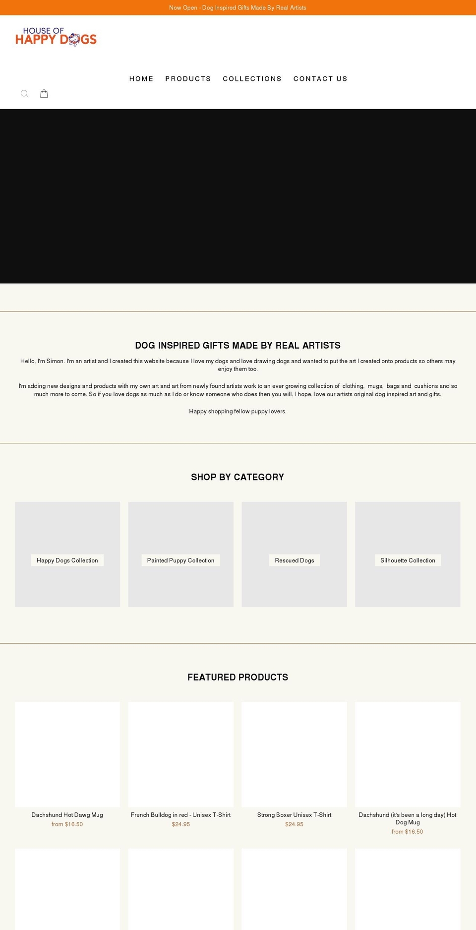 pawperfectgifts.com shopify website screenshot