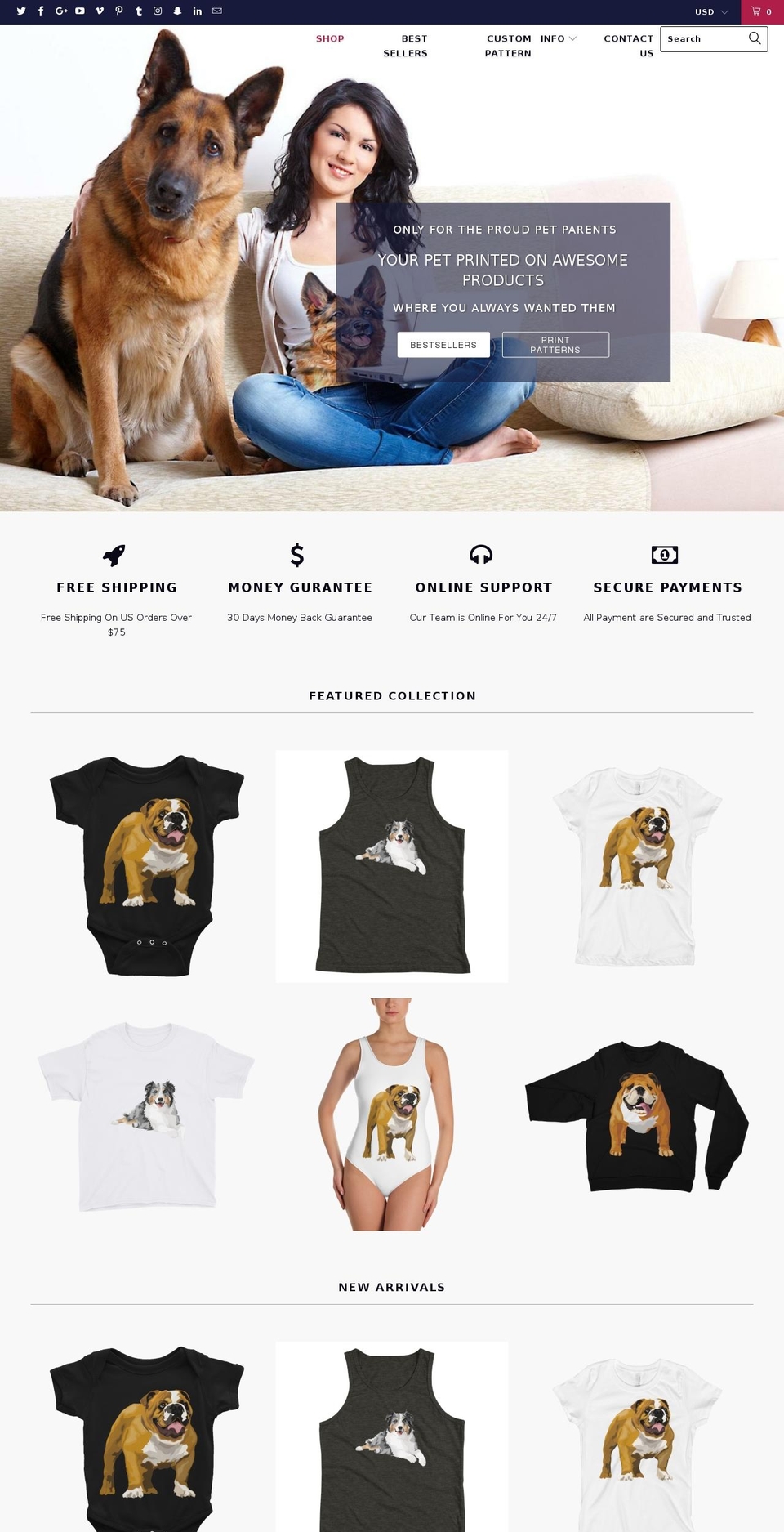pawpixel.com — Shopify storefront screenshot