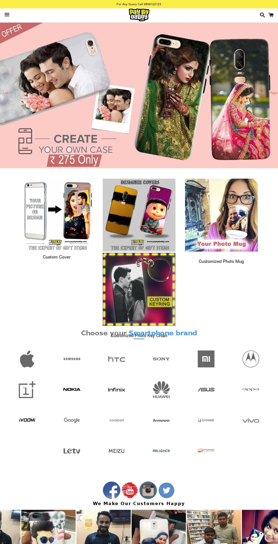 paybydaddy.com shopify website screenshot