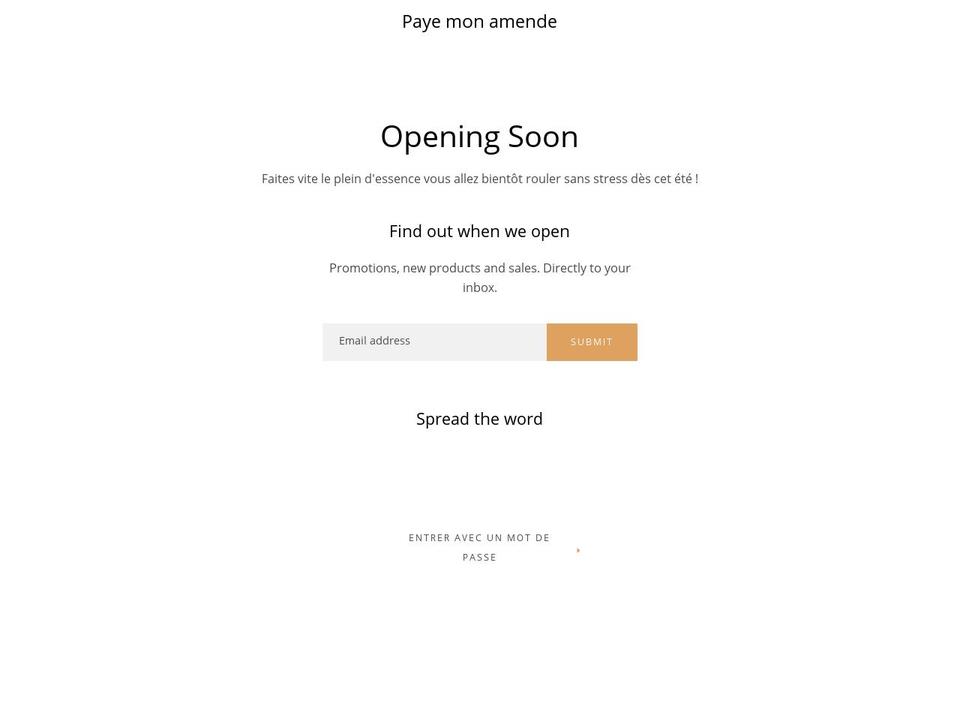 payemonamende.com — Shopify storefront screenshot