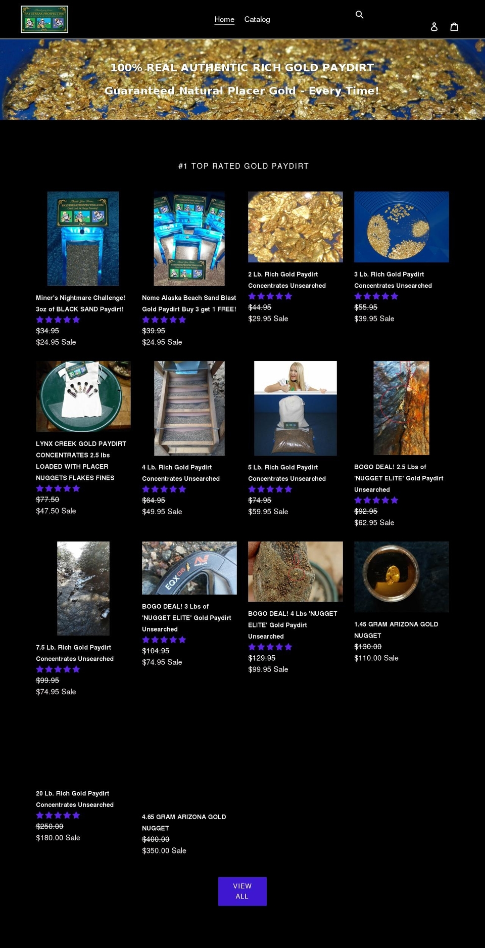 paystreakprospecting.com shopify website screenshot