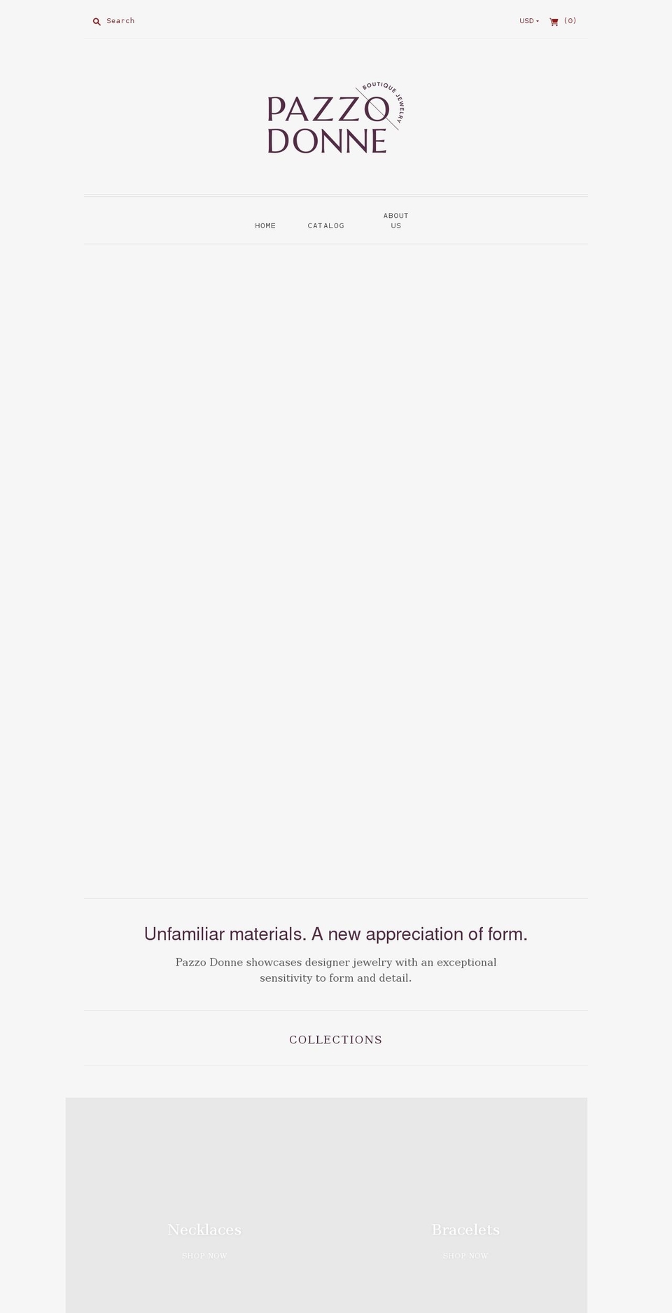 pazzodonne.com shopify website screenshot