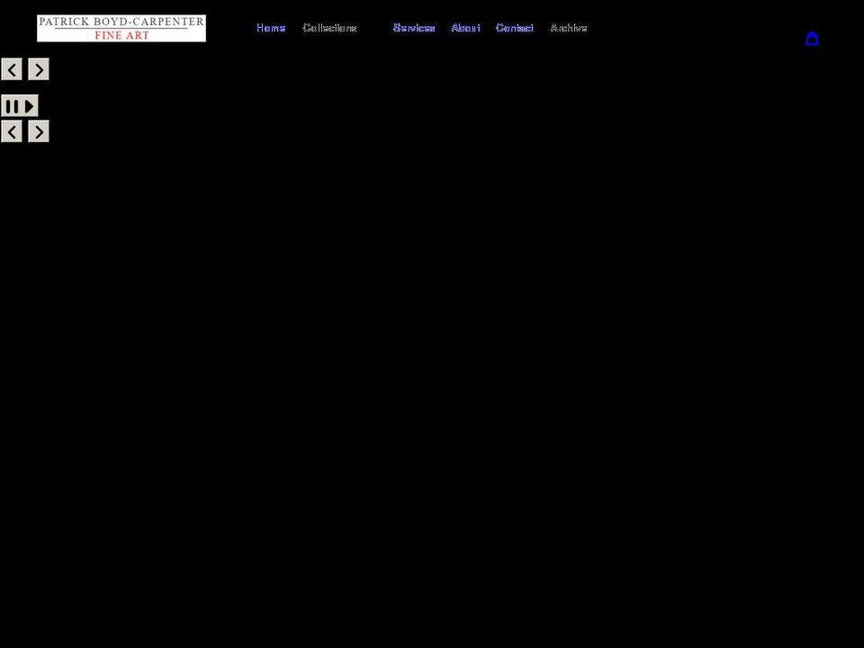 pbcfineart.co.uk shopify website screenshot