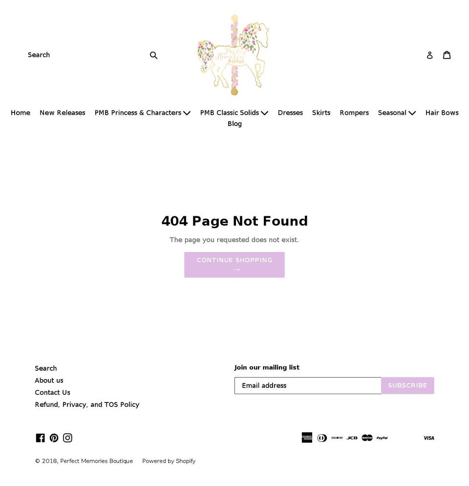 pbgalore.com — Shopify storefront screenshot