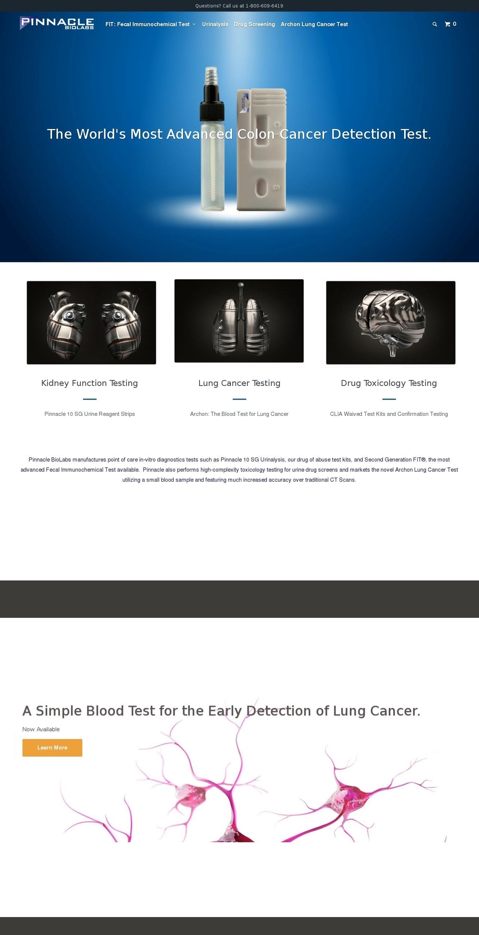 pblabs.com shopify website screenshot