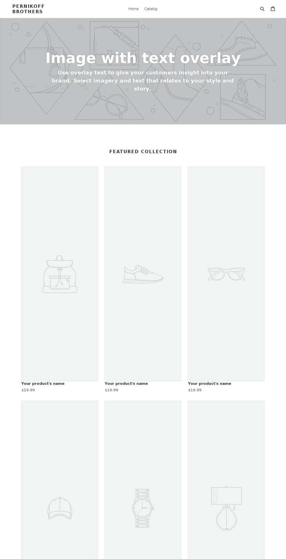 pbrosmusic.com — Shopify storefront screenshot