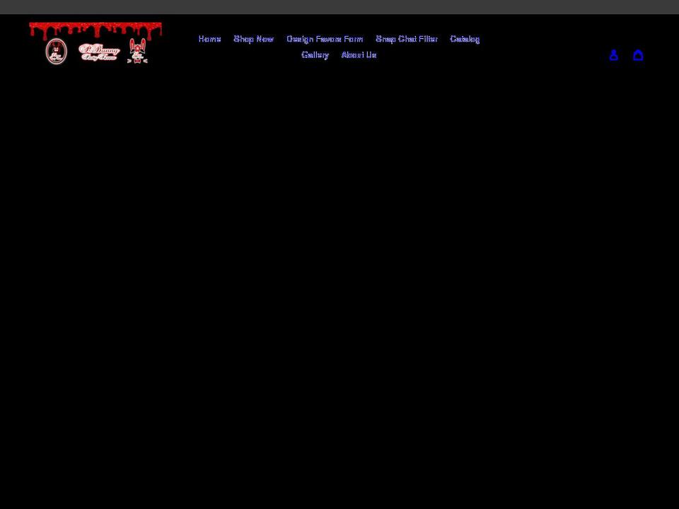 pbunnypartyfavors.com shopify website screenshot