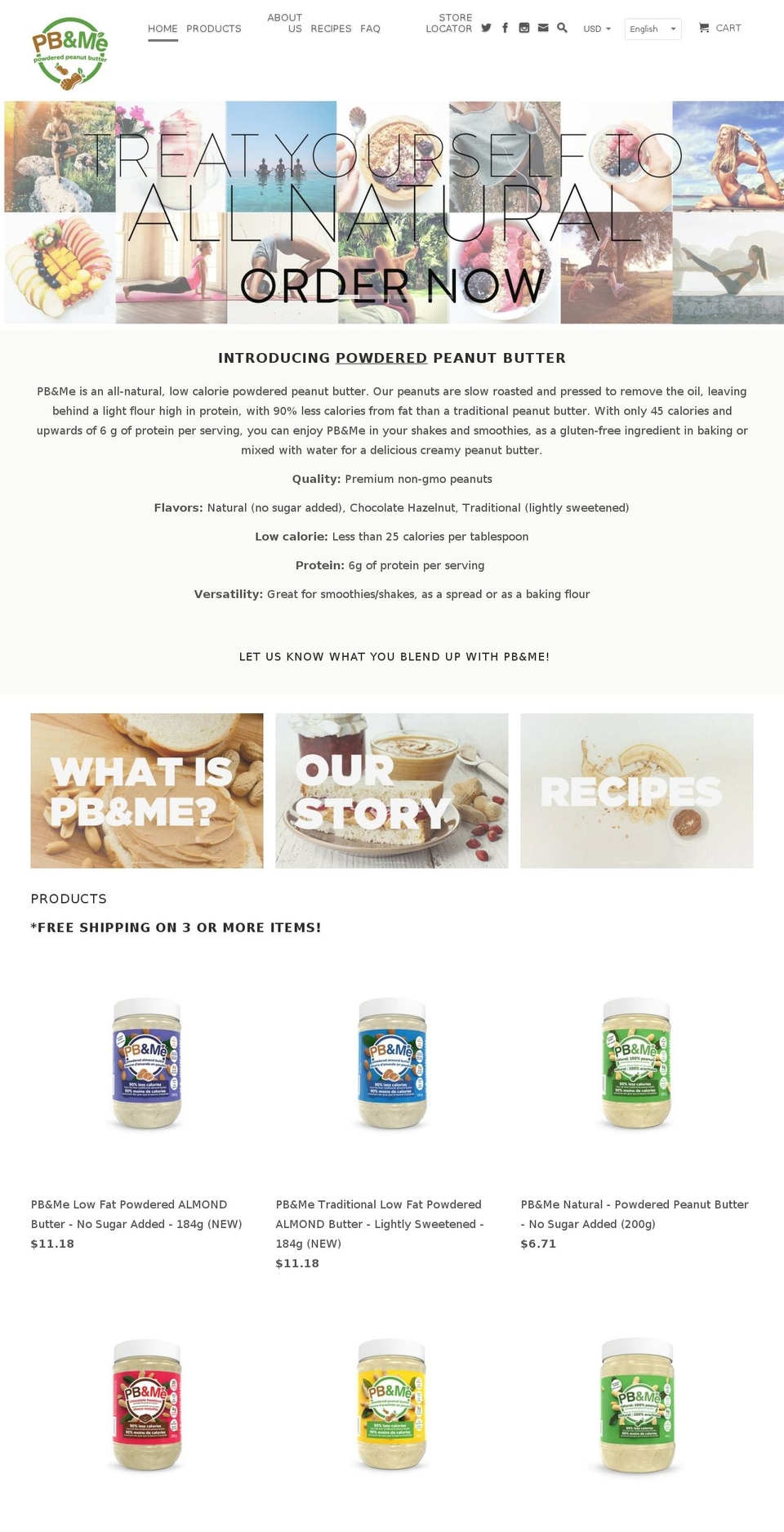 pbzero.com shopify website screenshot