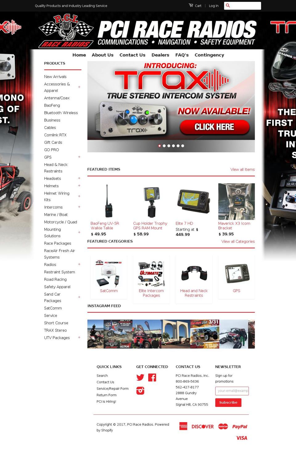 Classic - 11\/21\/16 before Sales Icons Shopify theme site example pciraceradio.com