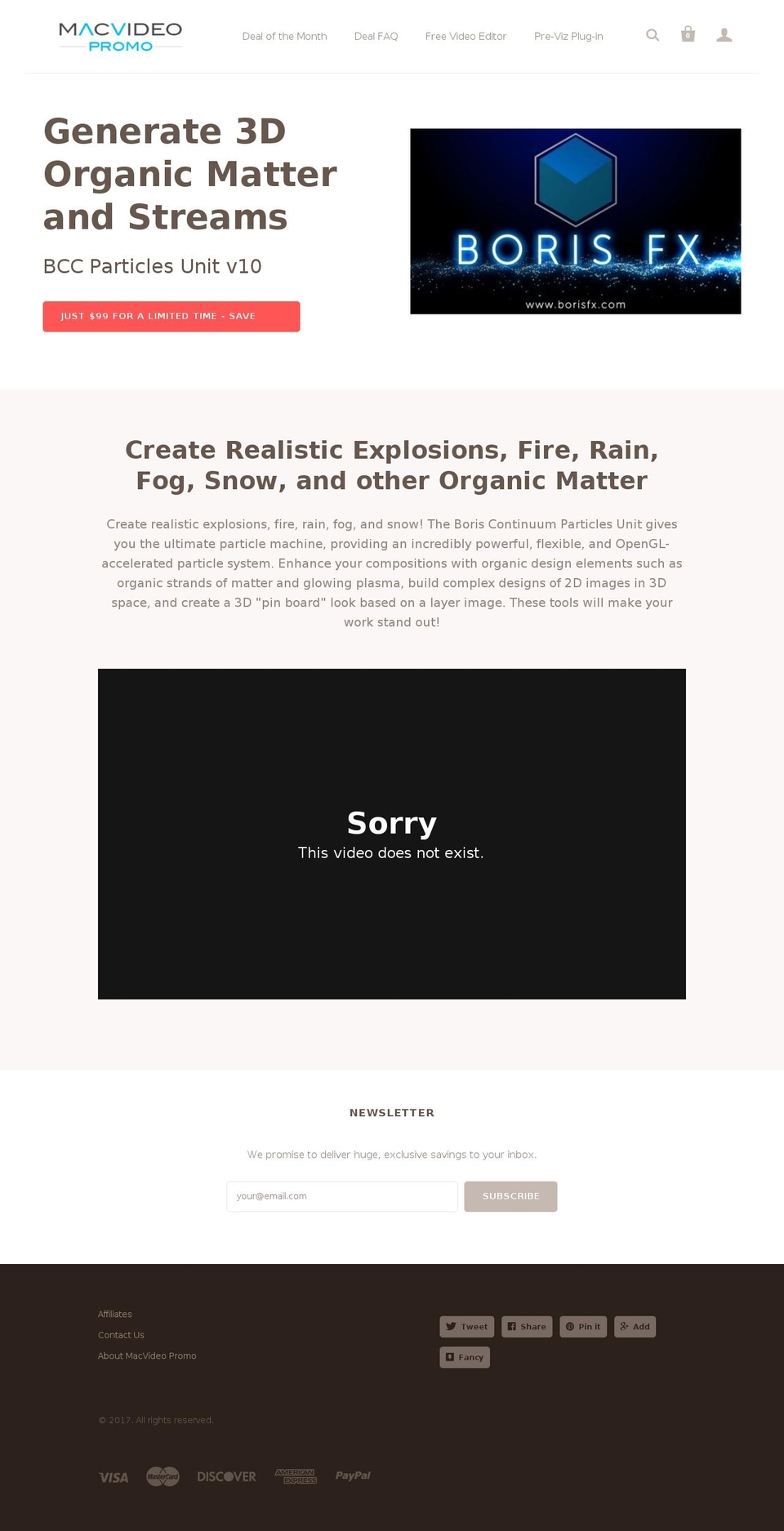 pcvideopromo.com shopify website screenshot