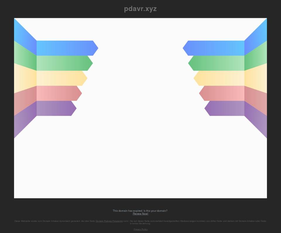 pdavr.xyz shopify website screenshot