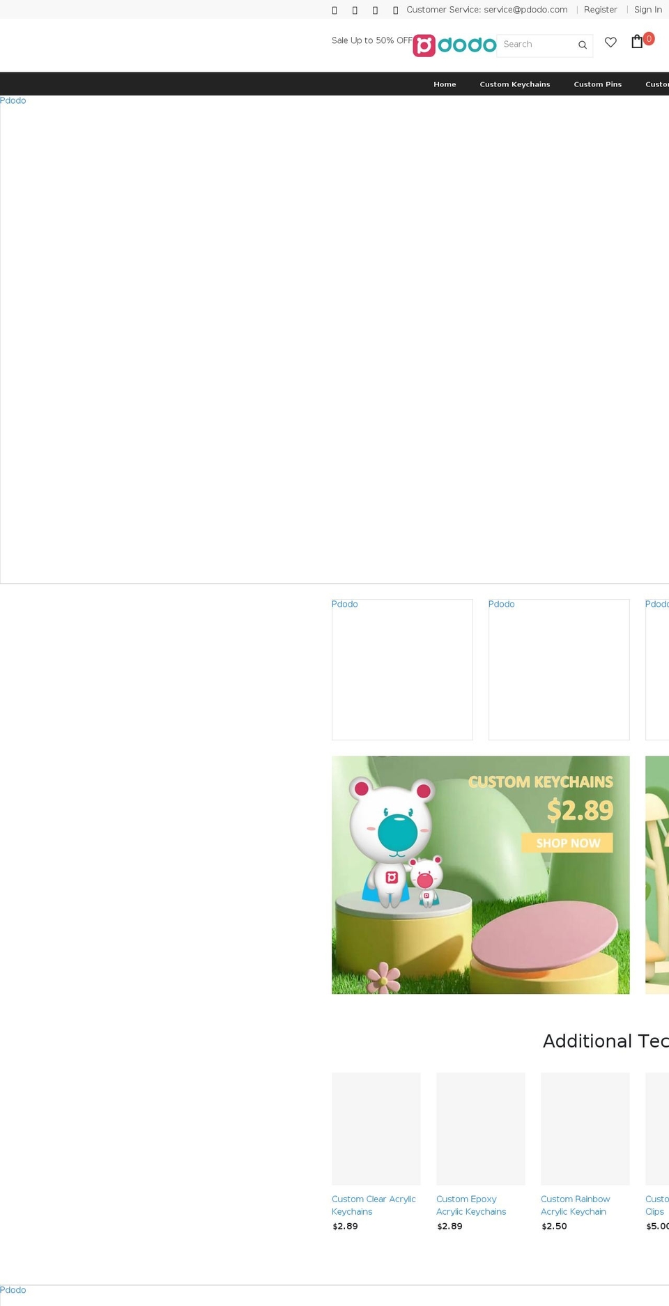 pdodo.com shopify website screenshot