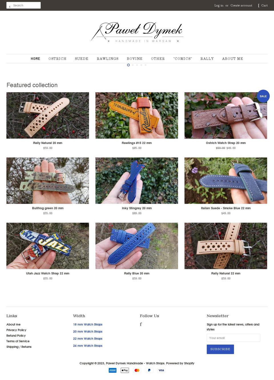 pdymekhandmade.com shopify website screenshot