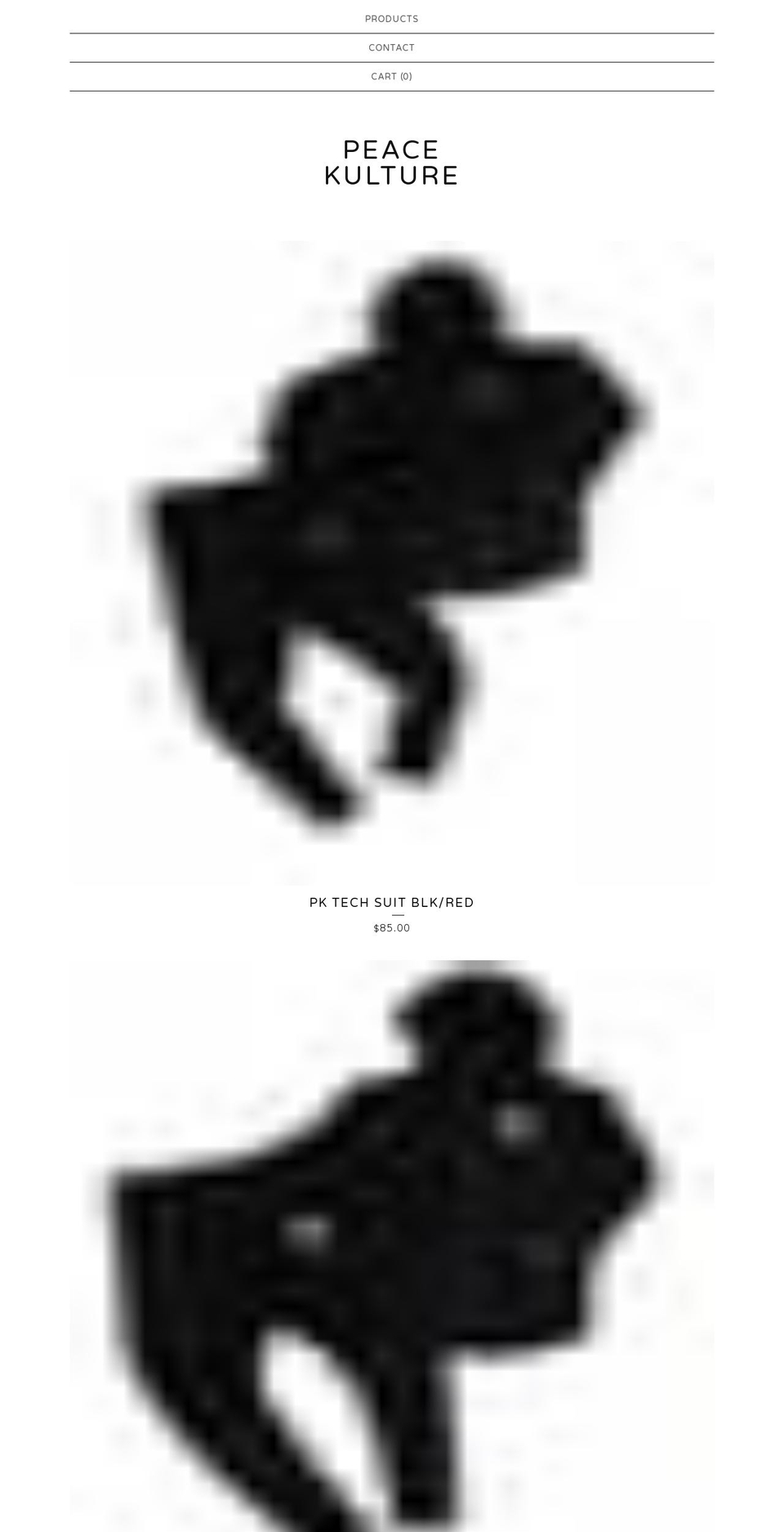 peacekulture.com — Shopify storefront screenshot
