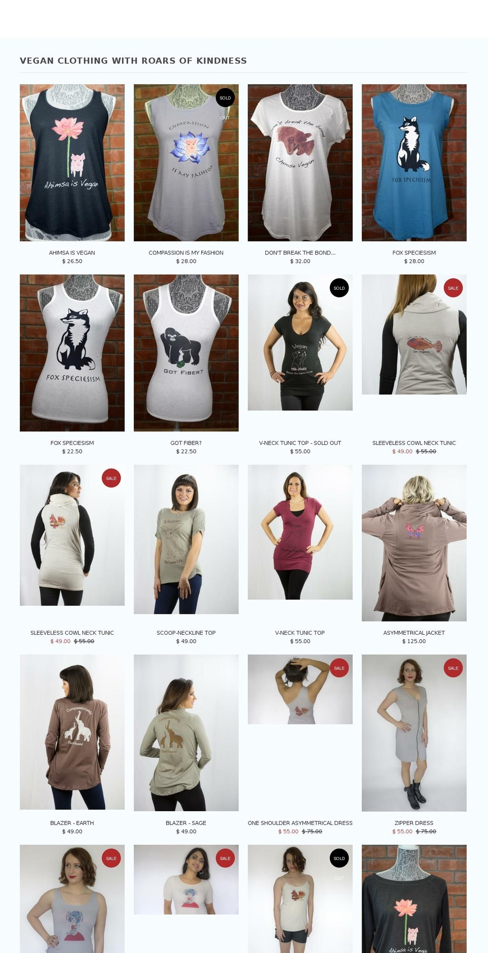 peacepanther.com shopify website screenshot