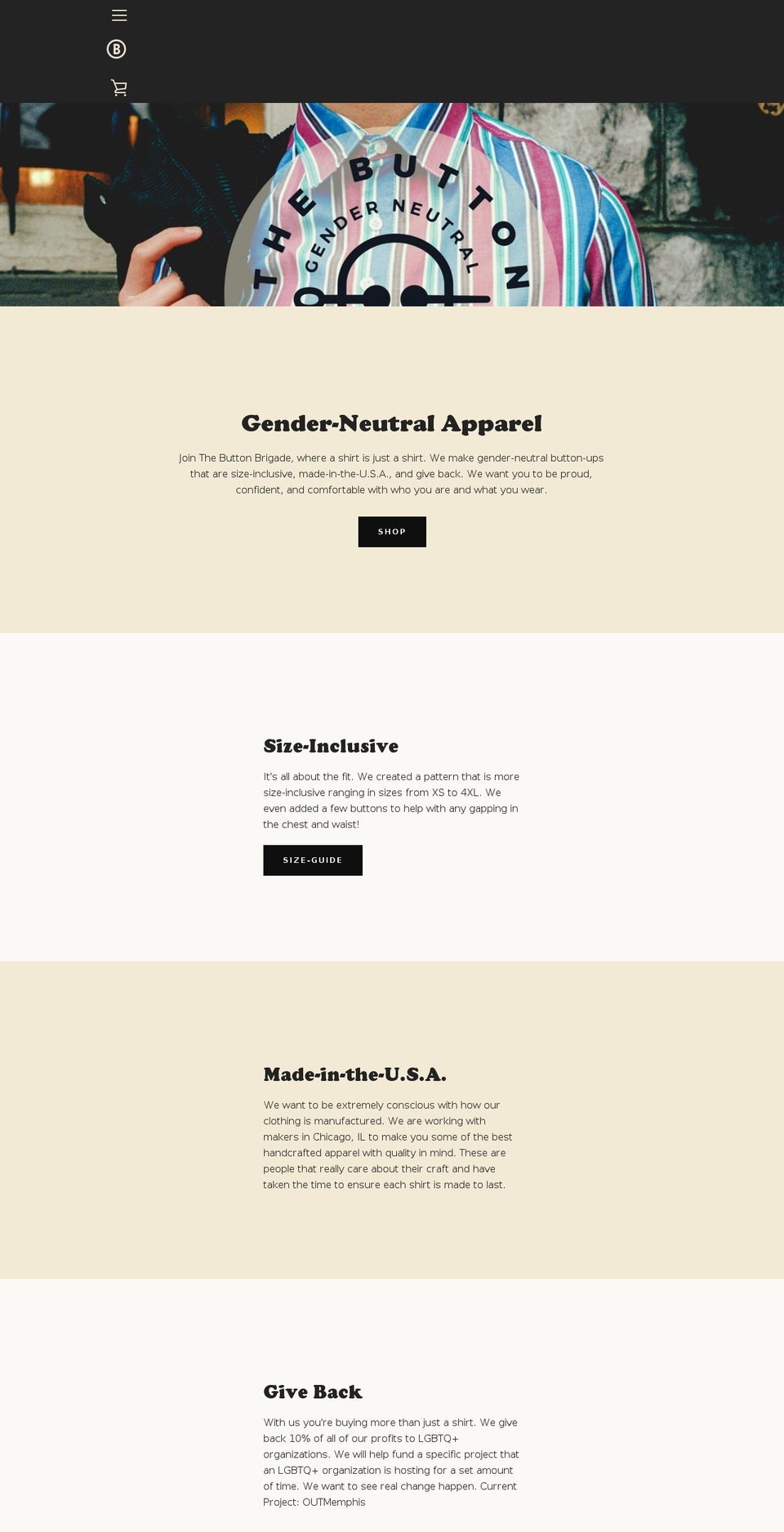 peachfuzzapparel.com — Shopify storefront screenshot