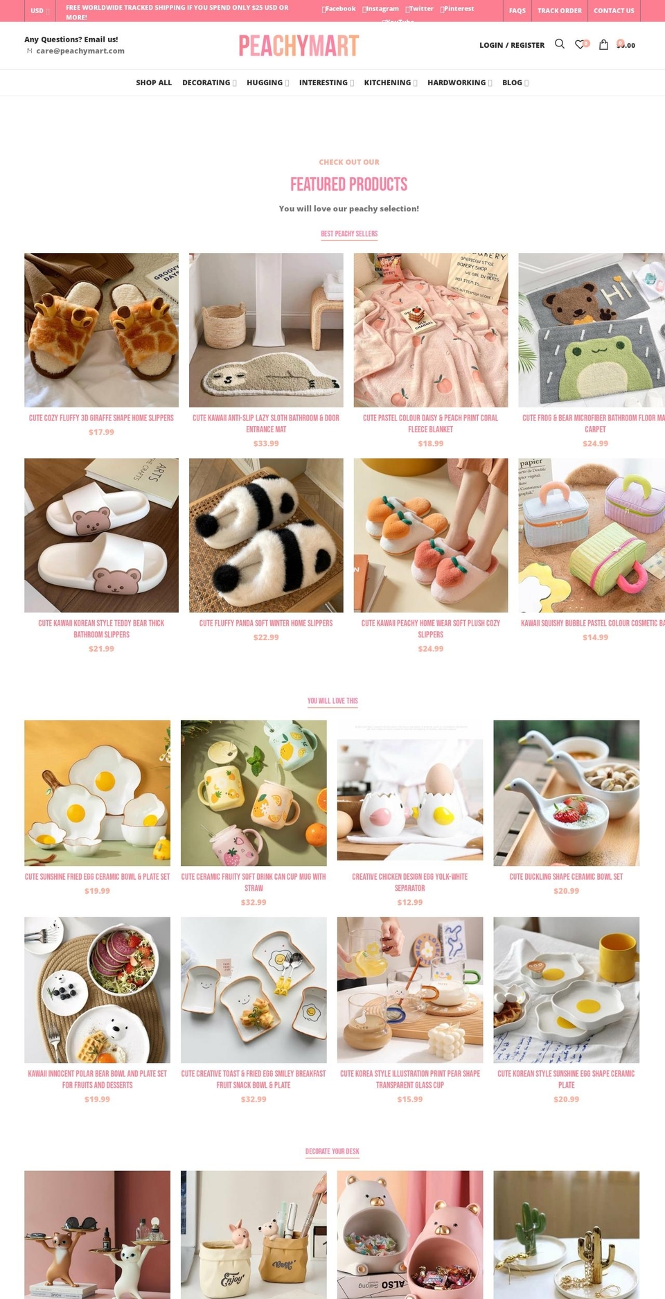 Peachymart Theme   OPTIMIZED ⏫ Shopify theme site example peachymart.com
