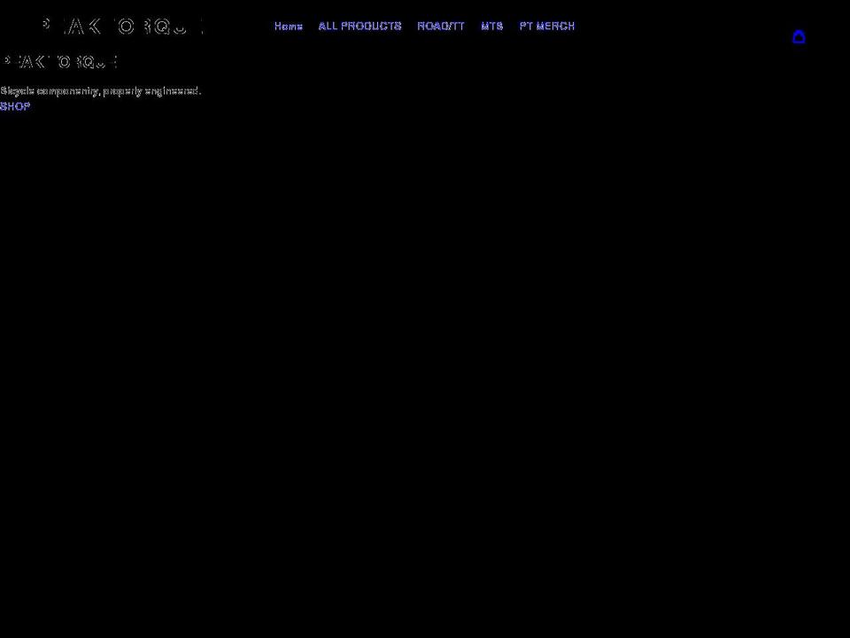 peak-torque.com shopify website screenshot