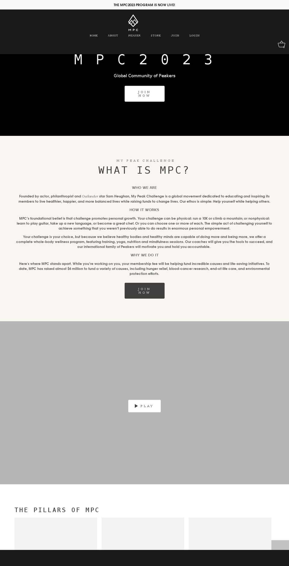 peakernation.com — Shopify storefront screenshot