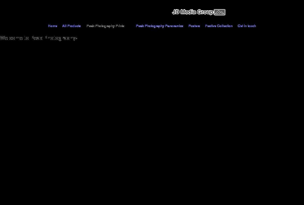 peakphotography.co.uk shopify website screenshot