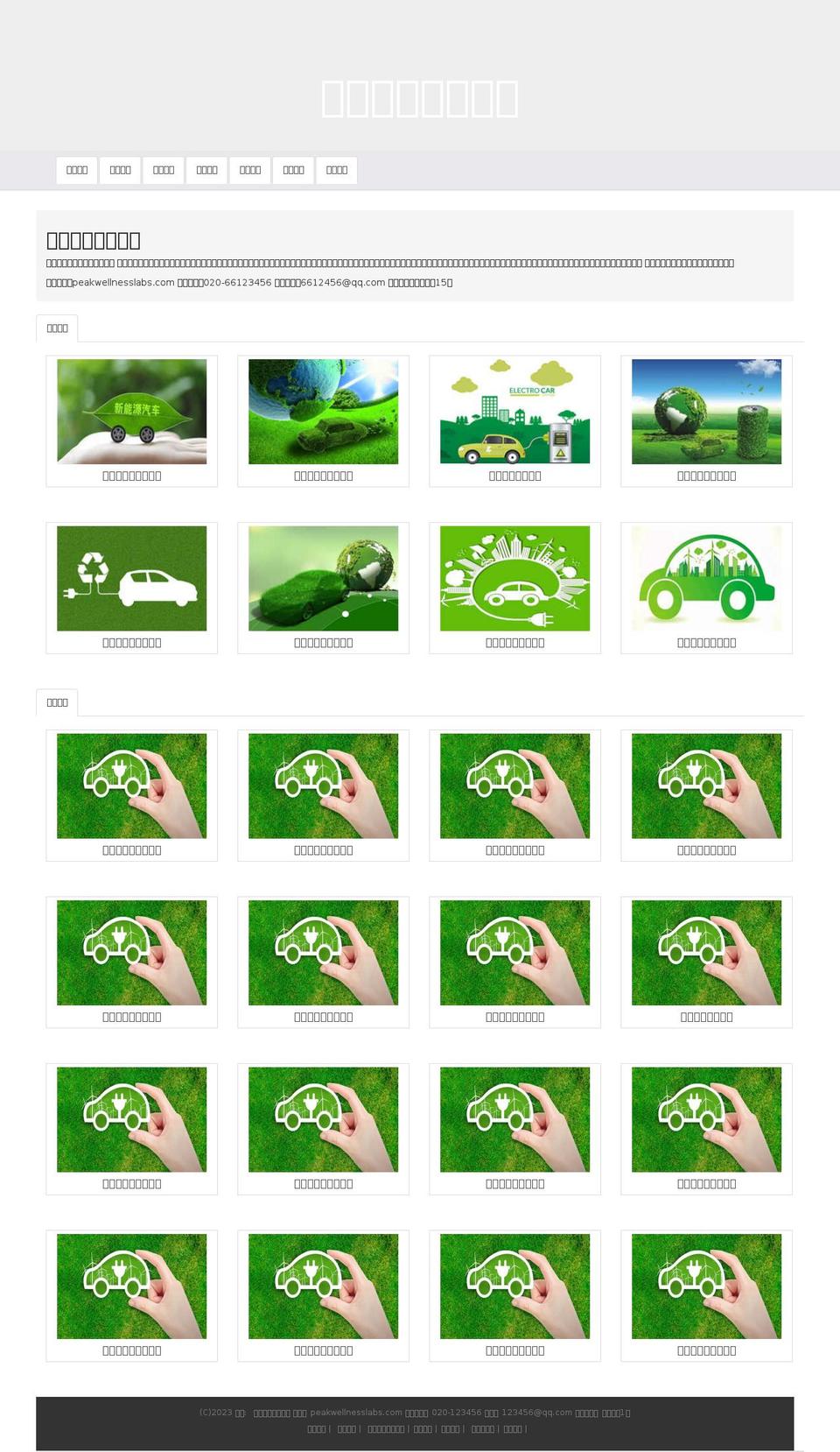 peakwellnesslabs.com — Shopify storefront screenshot