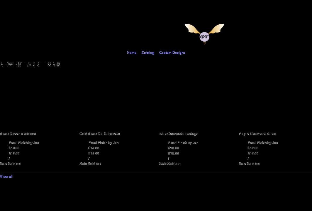 pearlfinish.net shopify website screenshot