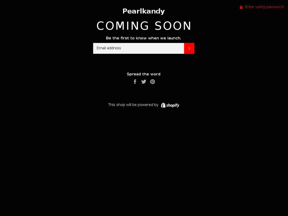 pearlkandy.com — Shopify storefront screenshot