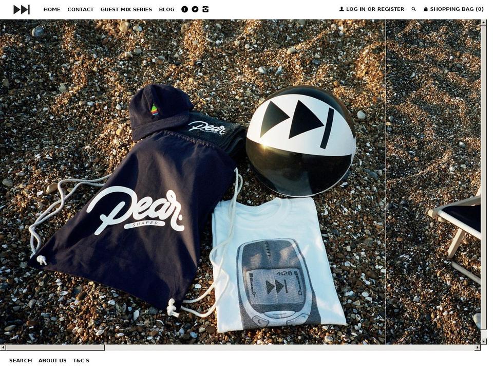 pearshapeduk.com — Shopify storefront screenshot