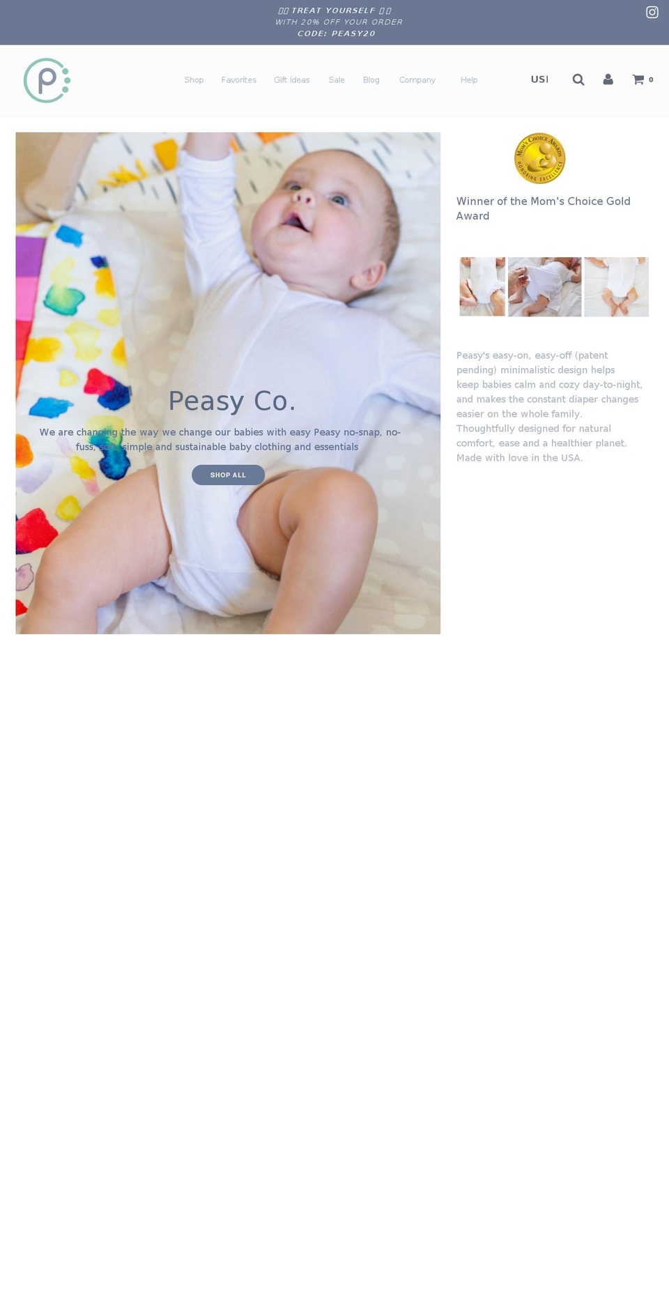 Flow Yotpo Shopify theme site example peasyco.com