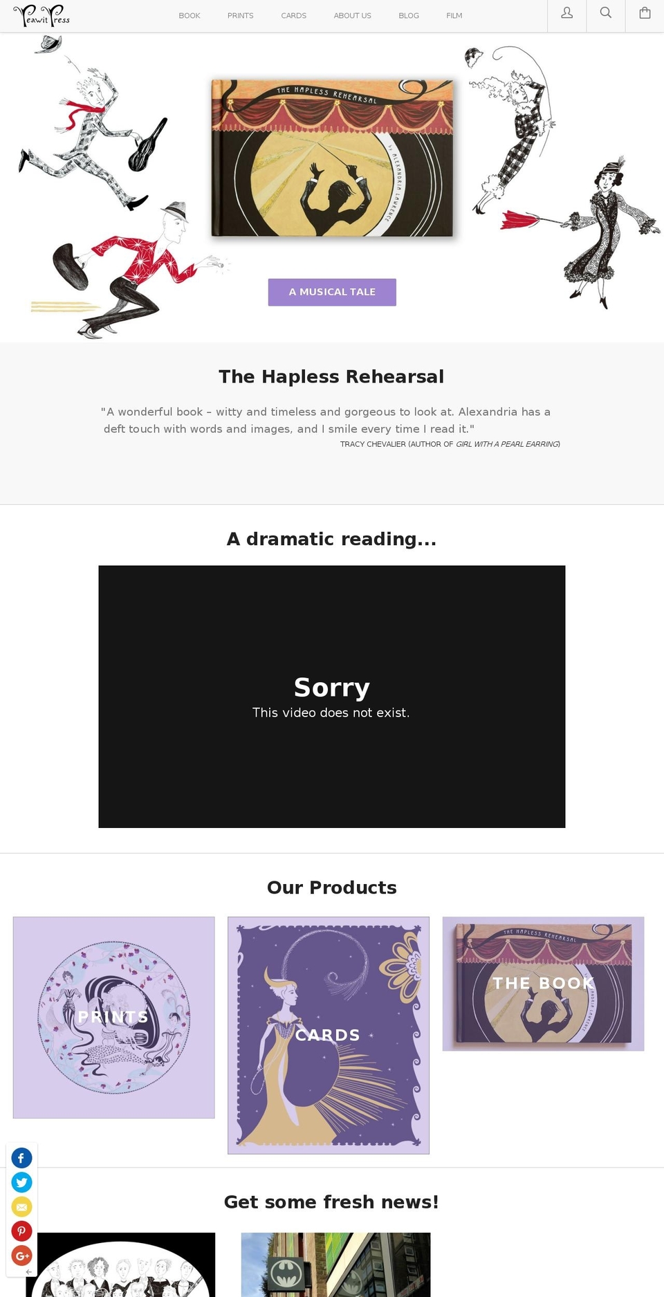 peawitpress.com shopify website screenshot