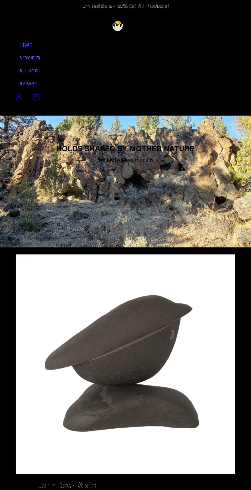 pebbleandegg.com shopify website screenshot