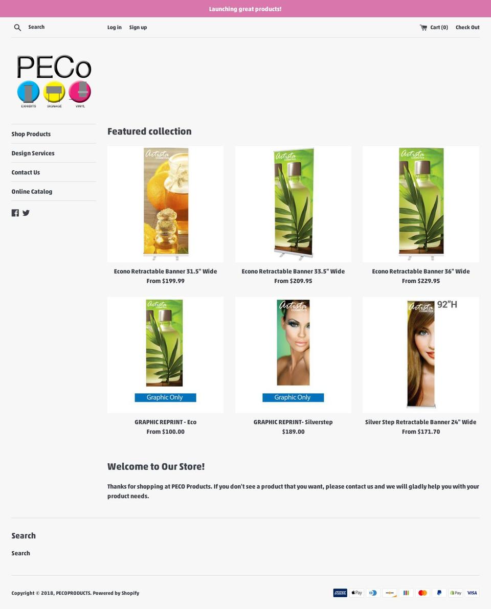 pecoprintshopmurray.com — Shopify storefront screenshot