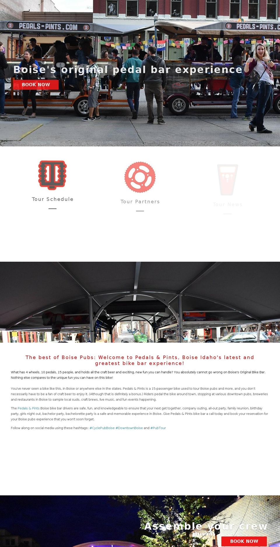 pedalspints.com shopify website screenshot