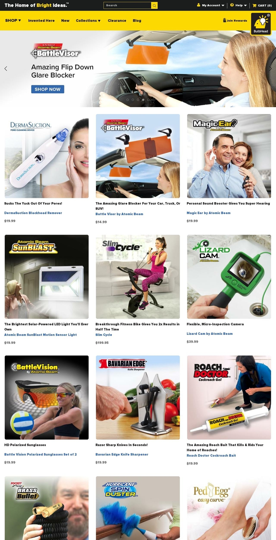 pedeggpowerballretail.com — Shopify storefront screenshot