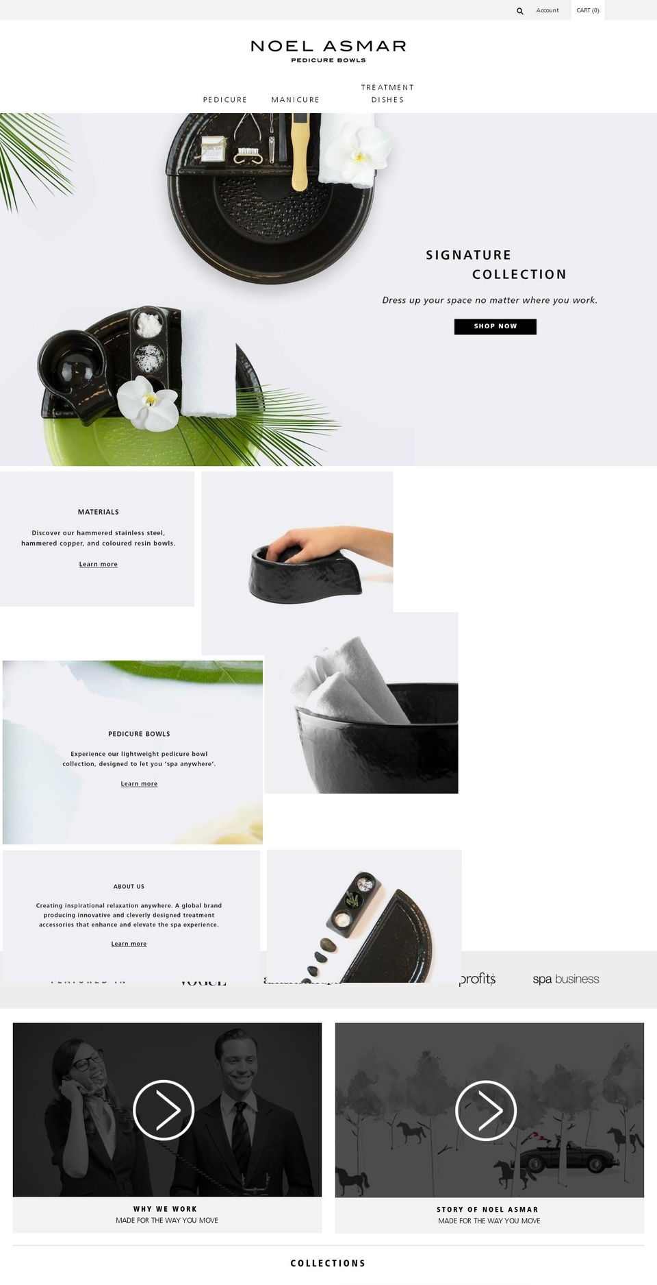 pedicure-bowls.myshopify.com shopify website screenshot