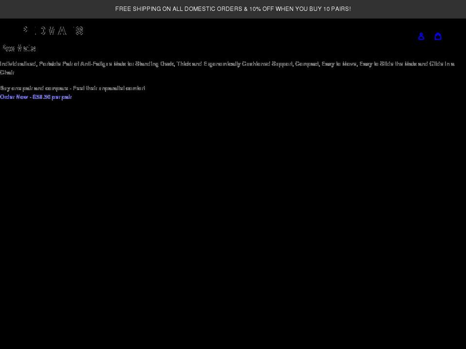 pedmats.com shopify website screenshot