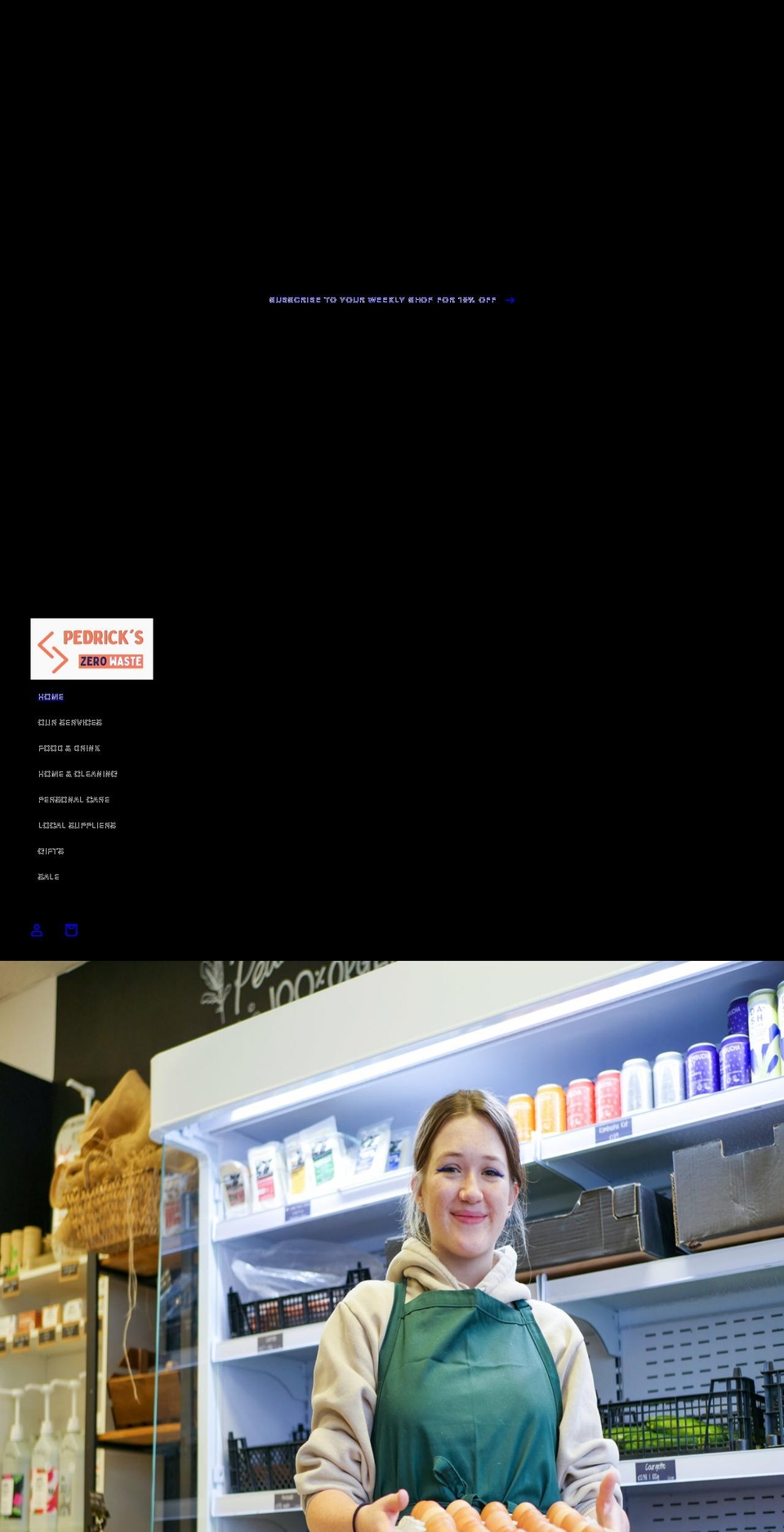 pedricks.co.uk shopify website screenshot