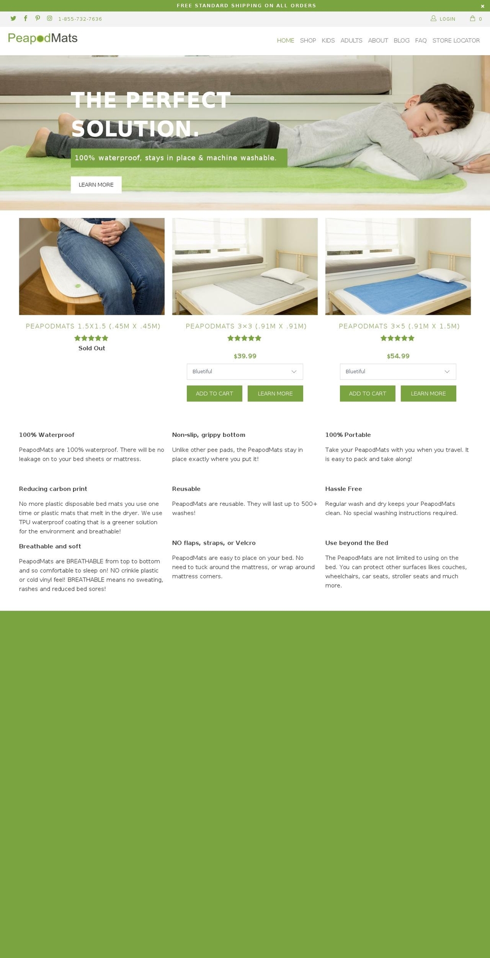 May-23-Logo-Change (LIVE) Shopify theme site example peepodmats.com