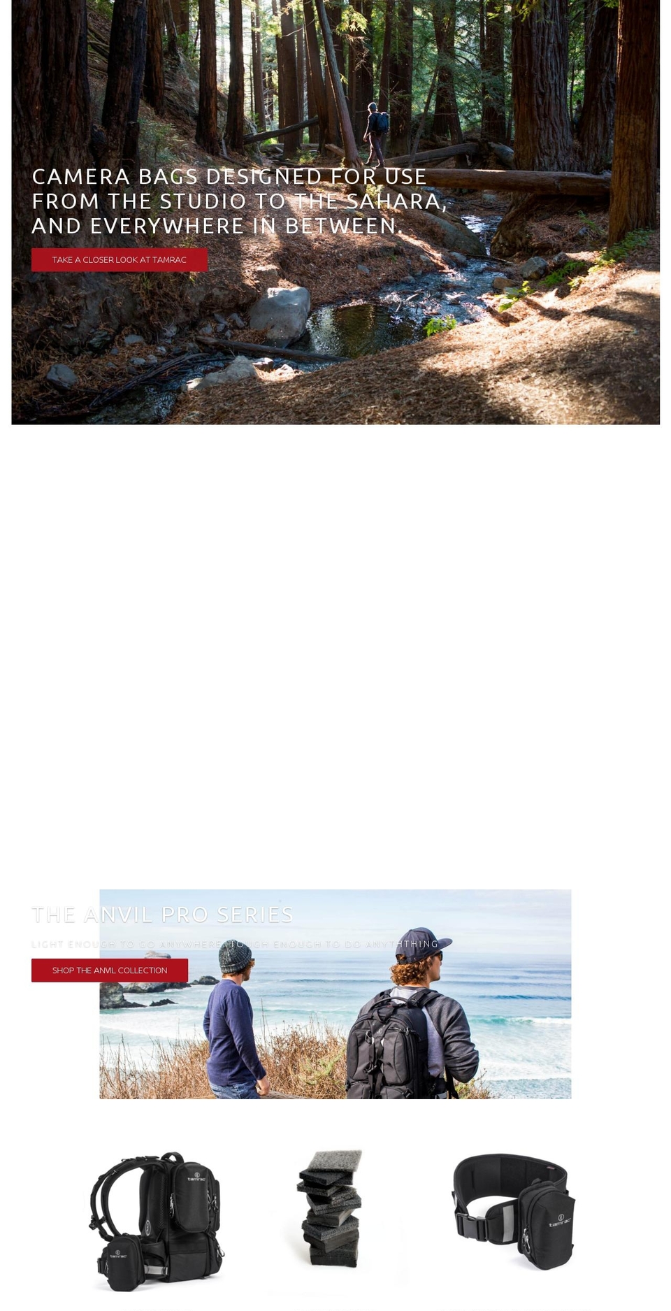 Tamrac - v0616.6 Shopify theme site example peerlessbags.com