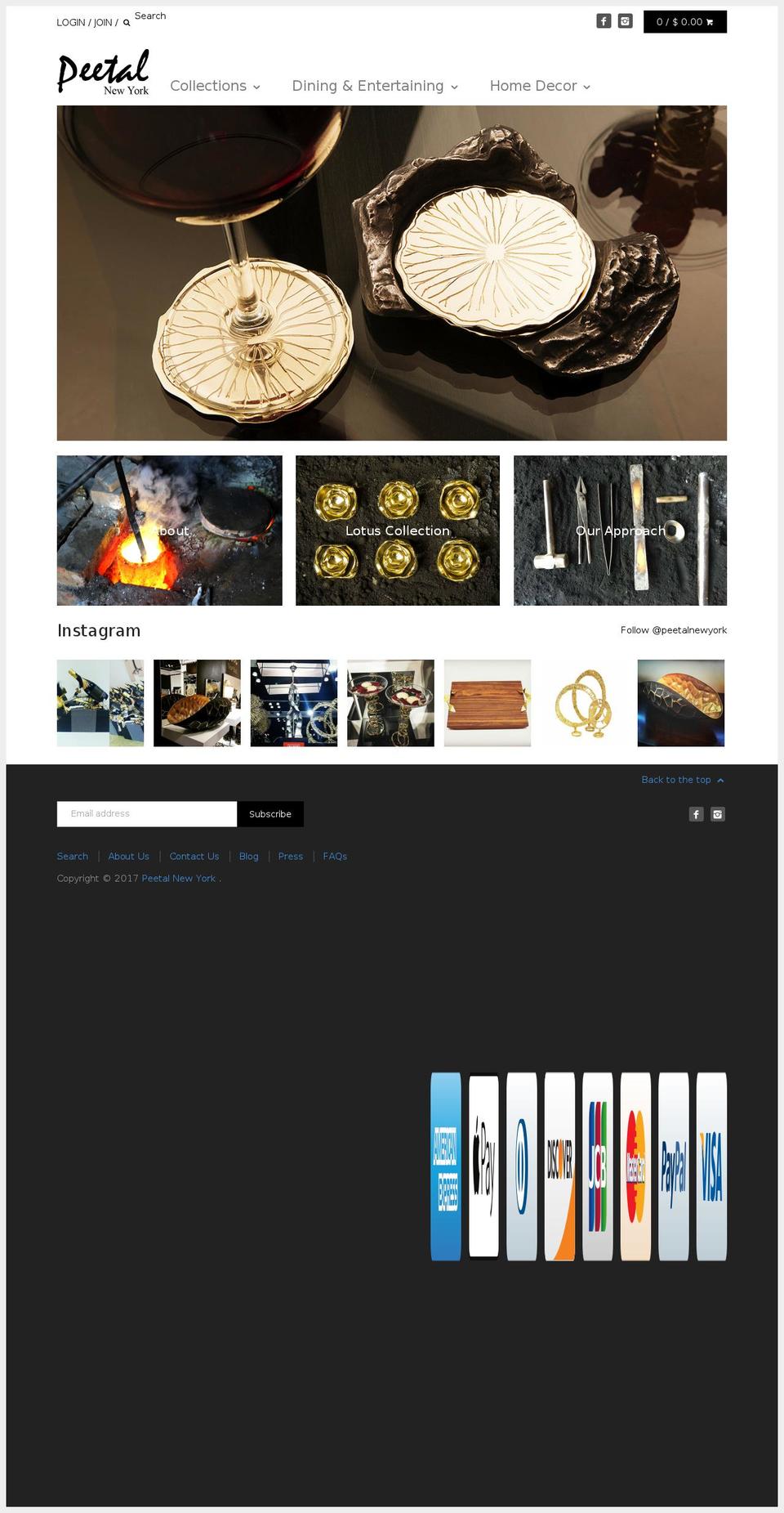 peetalny.com shopify website screenshot