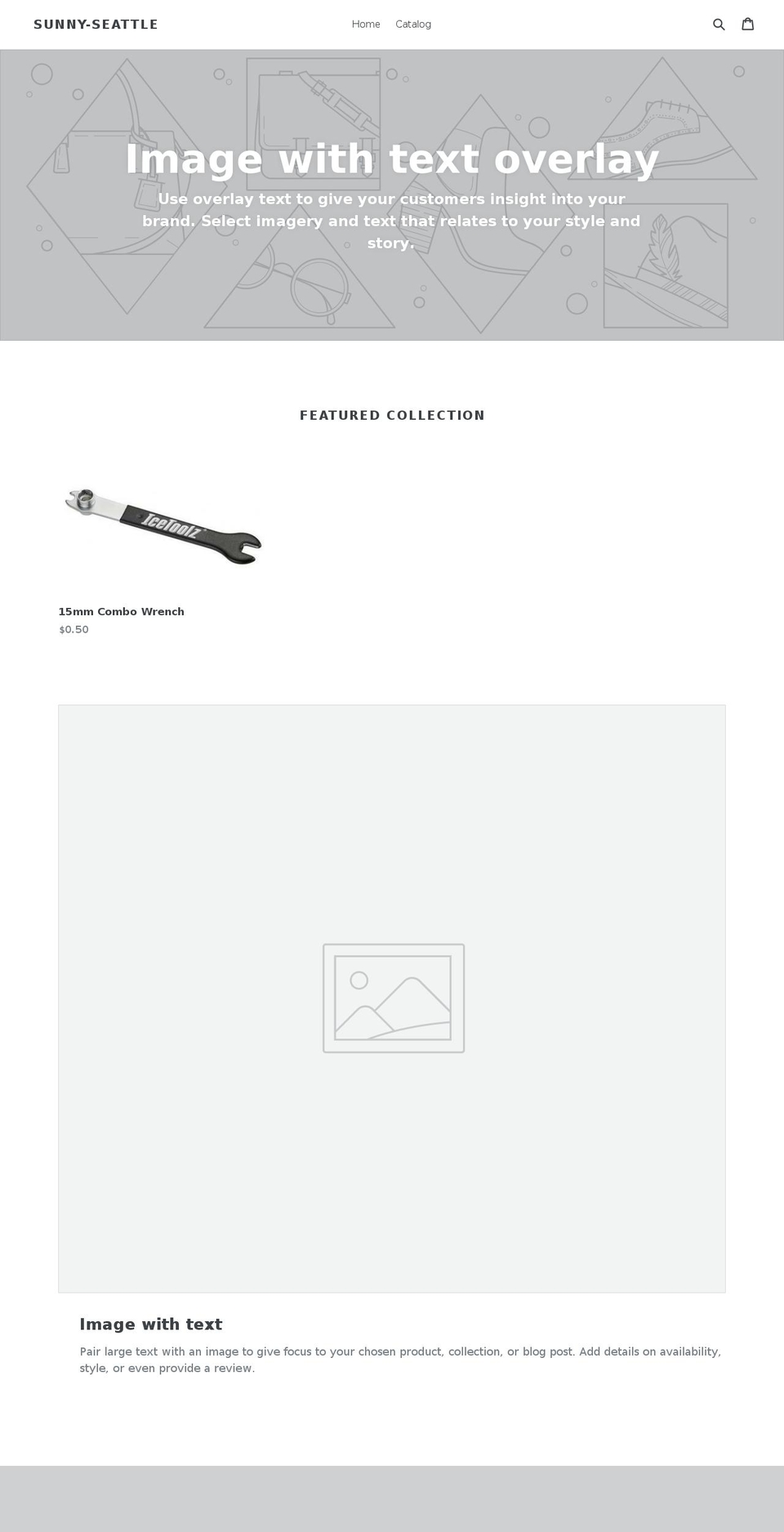 peeweethreads.com — Shopify storefront screenshot