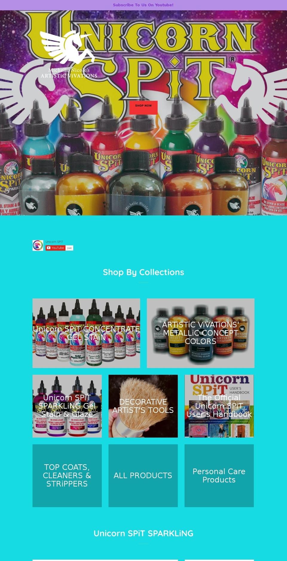 Copy of Michelle Nicole's ARTiSTiC ViVATiONS Shopify theme site example pegasusfunctionalartsupply.com