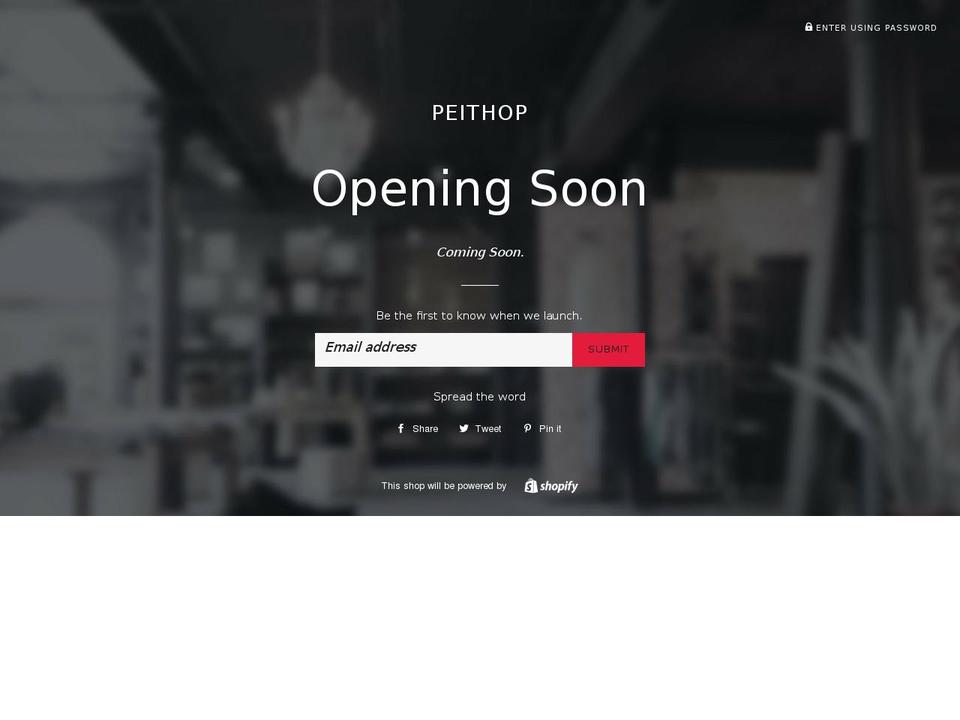 peithop.com — Shopify storefront screenshot