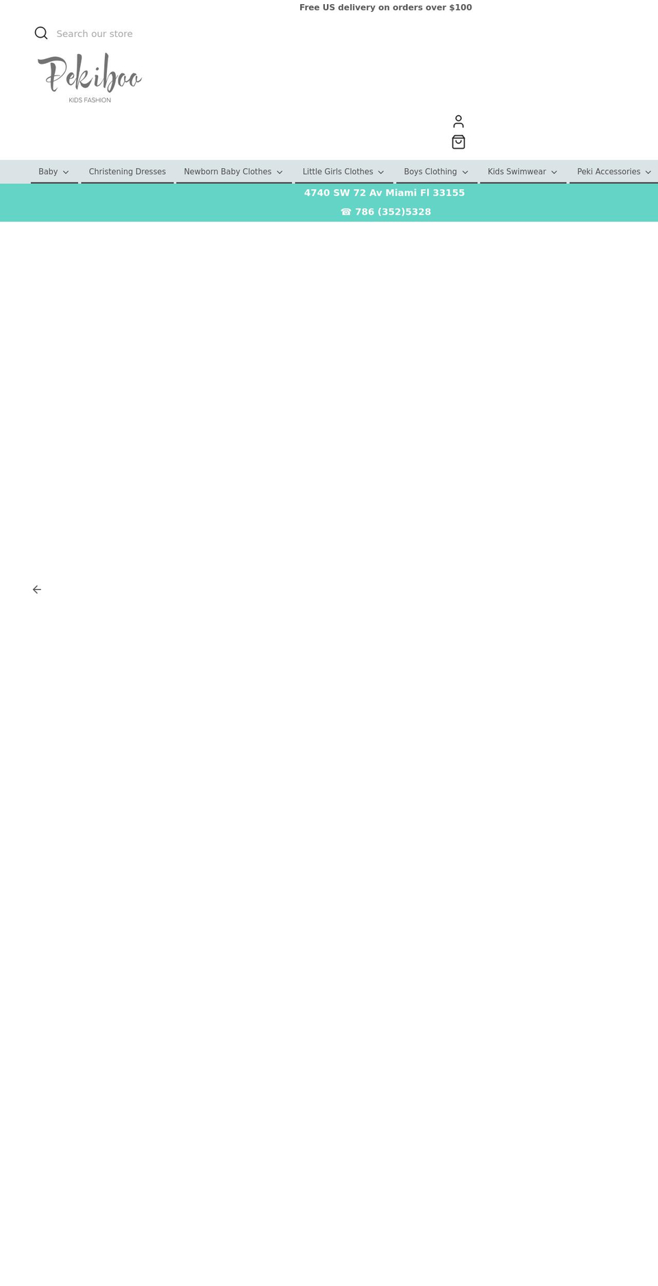 pekiboo.com shopify website screenshot