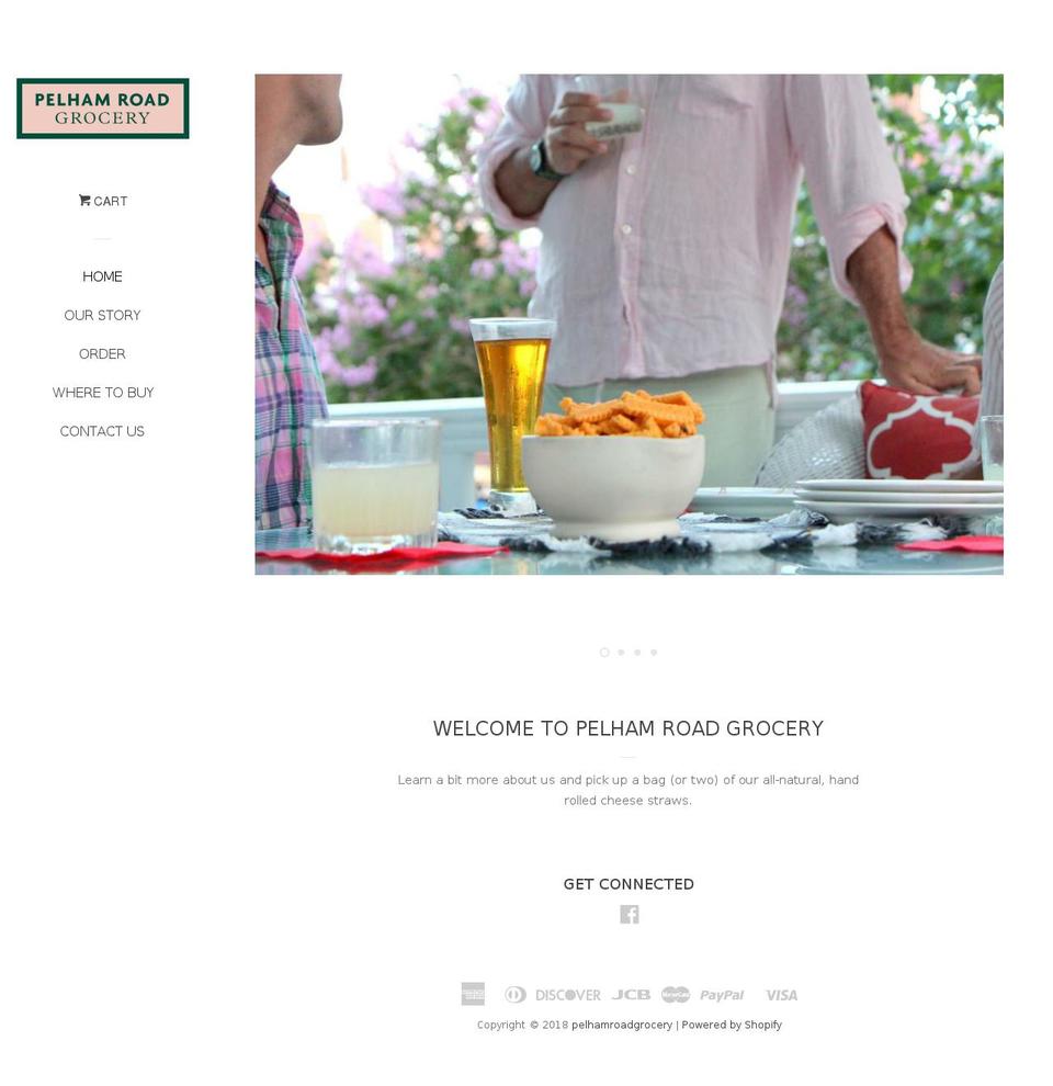 pelhamroadgrocery.com — Shopify storefront screenshot