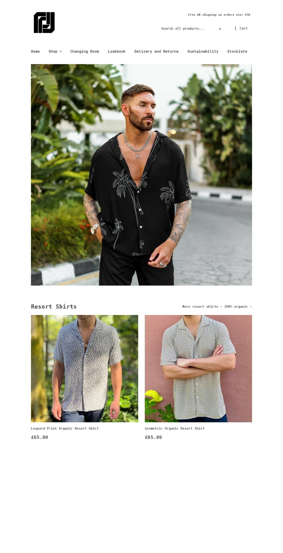 peliclothing.com shopify website screenshot